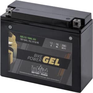 intAct Batterie Bike Power Gel geschlossen GEL12-16AL-A2 12V